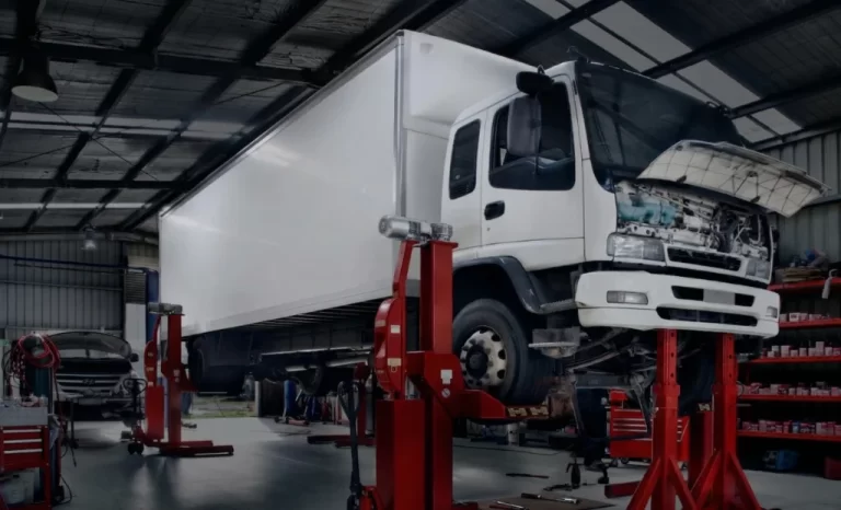 Profesionali vilkikų ir autovežių techninė priežiūra servisuose Lietuvoje bei Vokietijoje (Augsburge)